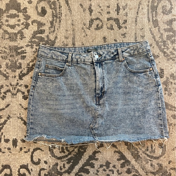 wild fable Dresses & Skirts - Distressed Denim Skirt